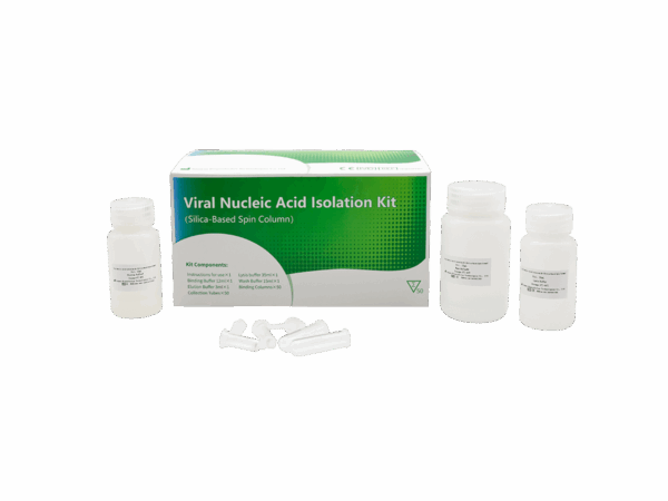 Kit de isolamento de ácido nucleico viral (coluna giratória baseada em silicone)