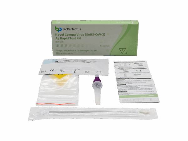Novo Corona Virus (SARS-CoV-2) Ag Kit de Teste Rápido (Preembalado)